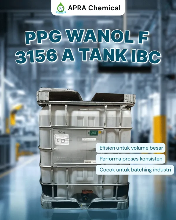 PPG Wanol F 3156 A Tank IBC - APRA Chemical Indonesia