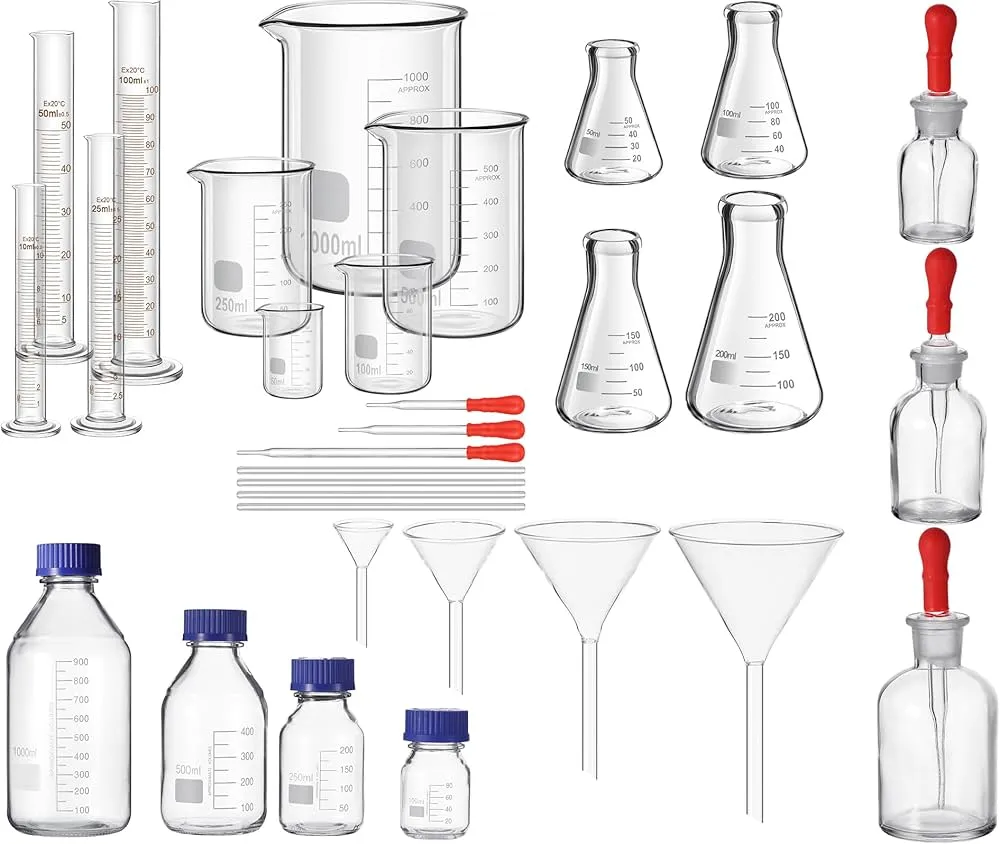 jual glassware set laboratorium