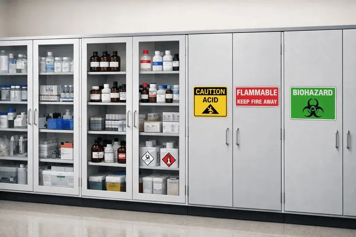 Lemari asam laboratorium